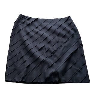 Ann Taylor Black Skirt Size 10